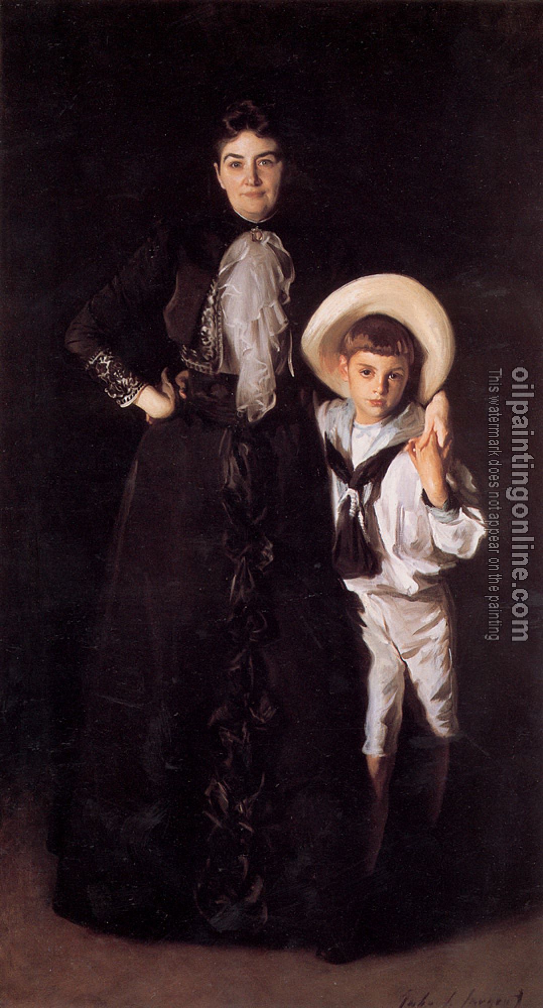 Sargent, John Singer - Mrs. Edward L. Davis and Her Son Livingston